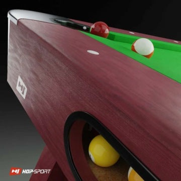 Set completo de billar pool 8 ft con mesa, bolas y tacos