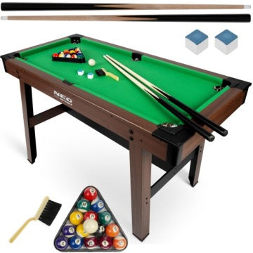 Mesa de billar Neo-Sport 4 ft para niños con accesorios