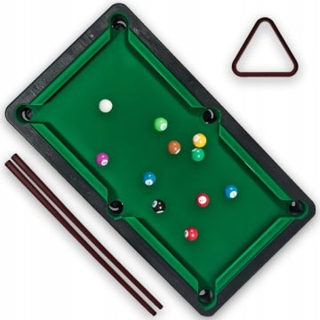 Mini set de billar pool para niños