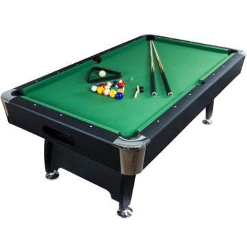 Mesa de billar Winner 8 ft en color negro