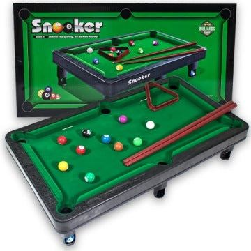 Mini set de billar pool para niños